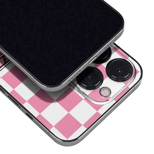 Cartoon Network Powerpuff Girls Checkered iPhone 14 Pro Skin
